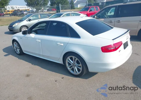 2013 Audi S4 3.0T Premium Plus из США, поврежденный, VIN WAUBGAFL8DA107595